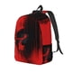 thumbnail image 1 of Disketp Minimalist Skull Red Mochila de Lona Estampada, Mochila Escolar de Viaje Ligera para Estudiantes y Portátil-Medium, 1 of 5