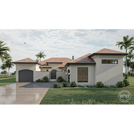 Advanced House Plans: Builder Ready Blueprints | Venetian Falls 30123 | 1 Story Plan