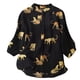 thumbnail image 1 of Camiseta informal de moda para mujer, camiseta de manga corta con cuello en V, blusa OAVQHLG3B Store  lin121212, 1 of 3