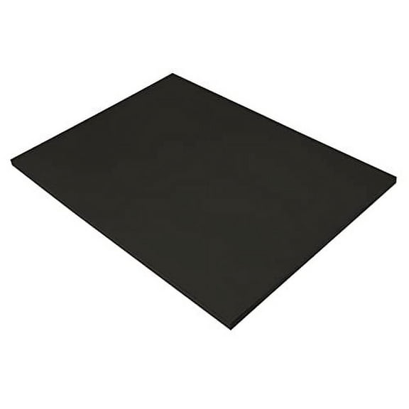 Prang (Formerly SunWorks) Construction Paper, Black, 18" x 24", 50 Sheets