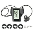 thumbnail image 2 of Bike LCD Control Panel, LCD Display 5pin Waterproof Interface ABS  For DIY Modification, 2 of 8