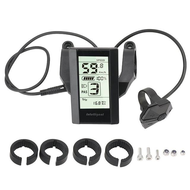 Pantalla LCD de 24V, 36V, 48V, 52V, 800S, Compatible con controlador BAFANG para modificación de bicicleta eléctrica YUNYI BRAND Deportes