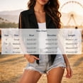 thumbnail image 2 of cocolona Vest for Women Notch Lapel Fringe Sleeveless Cropped Jacket Vacation Party Trendy Outerwear, 2 of 6