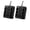 6 Outlets Black 2PCS, variant on 3000W Strip Strip Adapter Extension Cord Multi With USB Charger PD USB C Charger