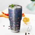 thumbnail image 3 of 30oz Pioneer Flower Tumblers Stainless Steel Tumbler with Lid and Straw,Vacuum Insulated Double Wall Travel Tumbler Cups Mug with Cleaning Brush for Coffee,Tea, 3 of 7