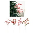 thumbnail image 2 of Christmas Tree Decoration Curly Stem Distinctive Curly Picks For Elegant Christmas Tree Embellishment, 2 of 9
