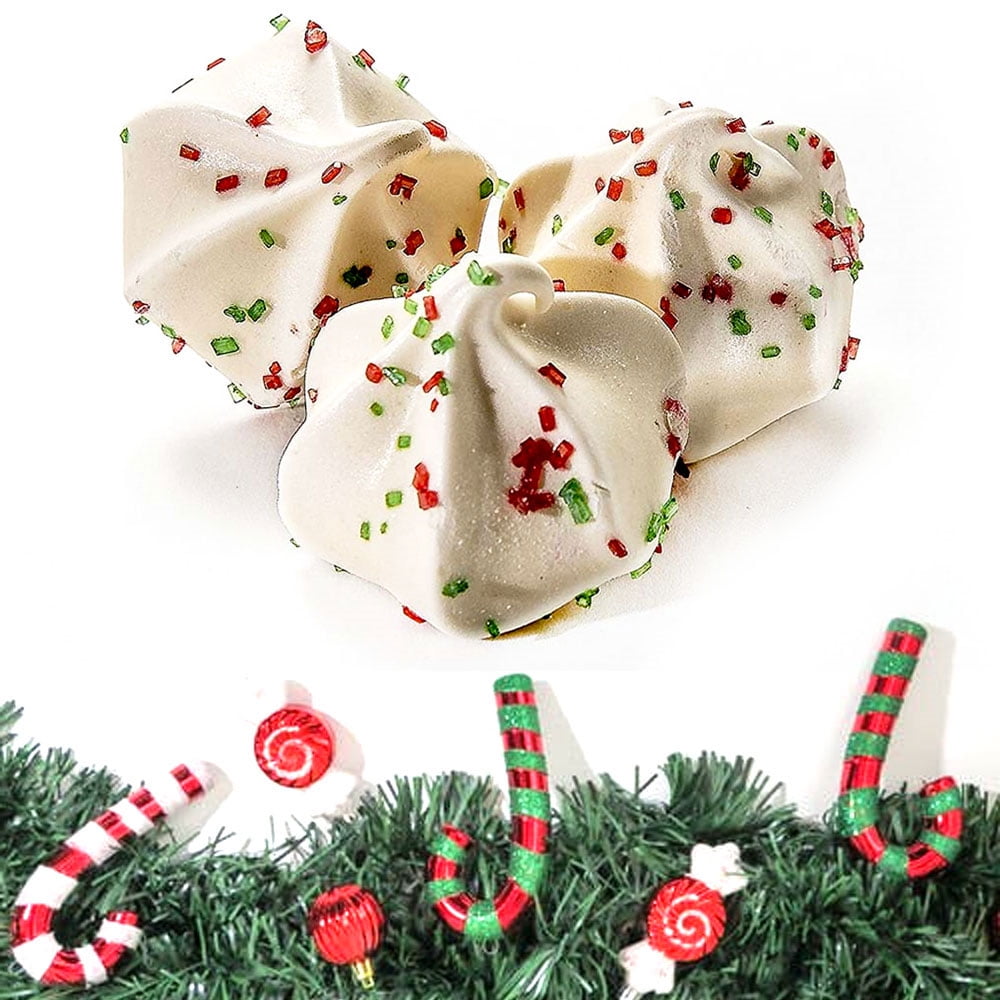 Holiday Vanilla Meringue Cookies Gluten Free Low Fat Pareve Snacks
