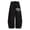 1Black, variant on lnmuld Girls Wide Leg Sweatpants with Heart Graphic and Pockets Black,5-6 Years