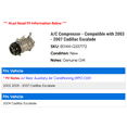 thumbnail image 2 of A/C Compressor - Compatible with 2003 - 2007 Cadillac Escalade 2004 2005 2006, 2 of 2