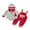 Gray, variant on BemeyourBBs Newborn Baby Boy My First Valentine Outfits Infant Spring Clothes Stripe Romper Heart in Truck Embroidery Overalls Jumpsuit Hat Set