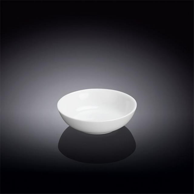 Wilmax 996045 Plat de Soja 3 Po, Blanc - Pack de 144