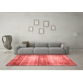 thumbnail image 3 of Ahgly Company Indoor Square Persian Red Traditional Area Rugs, 3' Square, 3 of 4