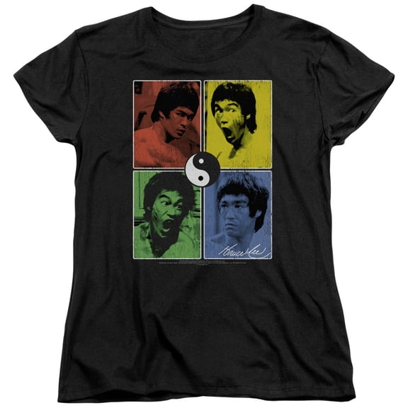 Bruce Lee - Enter Color Block - Women's Short Sleeve Shirt - X-Large