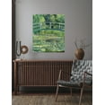 thumbnail image 3 of DECORARTS - The Japanese Bridge (The Water-Lily Pond), Claude Monet Art Reproduction. Giclee Canvas Prints Wall Art for Home Decor 24x20", 3 of 7