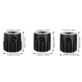 thumbnail image 3 of Engrenages de pignon de moteur en acier chromé 48DP ￠3,175 mm 13-15T 16-18T pour voiture 1/10 (13T 14T 15T), 3 of 4