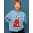 thumbnail image 2 of Image Conscious A Seal And A Penguin Sweatshirt Womens -Jay Fleck Designs, Female Casual Fit, 2 of 4