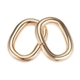 thumbnail image 4 of Unique Bargains Gold Tone Oval Buckles Iron Electroplating (10 Pack), 4 of 4