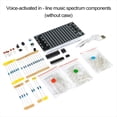 thumbnail image 4 of LED Music Spectrum DIY Kit Electronics Music Voice Control Multicolor Spectrum Soldering Project DIY Kit Without Shell,1 x DIY electronic kit,Black, 4 of 8