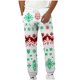 thumbnail image 2 of Pantalones largos para hombre, estampados, moda casual, con bolsillos, cintura elástica, pantalones largos, pantalones deportivos, pantalones de poliéster para hombre., 2 of 5