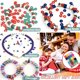 thumbnail image 5 of 4150 cuentas para joyería DIY pulsera colorida, cuentas Heishi para hacer joyas, pulsera, kit de manualidades, collar, pendientes, anillo, cuentas para pulsera, adultos y niños ER, 5 of 5