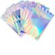 thumbnail image 1 of Bolsa Hermética Holográfica, 200 Piezas Resellables con Agujero para Colgar, Bolsas de Almacenamiento, Bolsas con Cierre Hermético, Bolsitas para Dulces para Aperitivos, 1 of 4