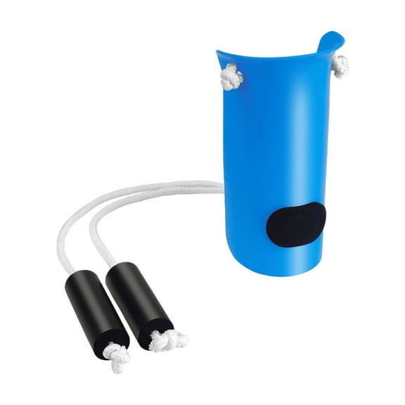 KEKOY 4 Inch Sock Aid - No Bending Needed, Foam Handles & Long Rope, Easy to Put On for Seniors, Disabled & Post-Surgery Recovery (Blue)