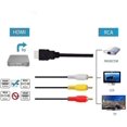 thumbnail image 2 of Hdmi To Rca Tv Cable Hdmi Male To 3 Rca Male Av Cable Video Audio Component Converter Adapter 1080p Cable For Hdtv Black 5ft/1.5m, 2 of 5