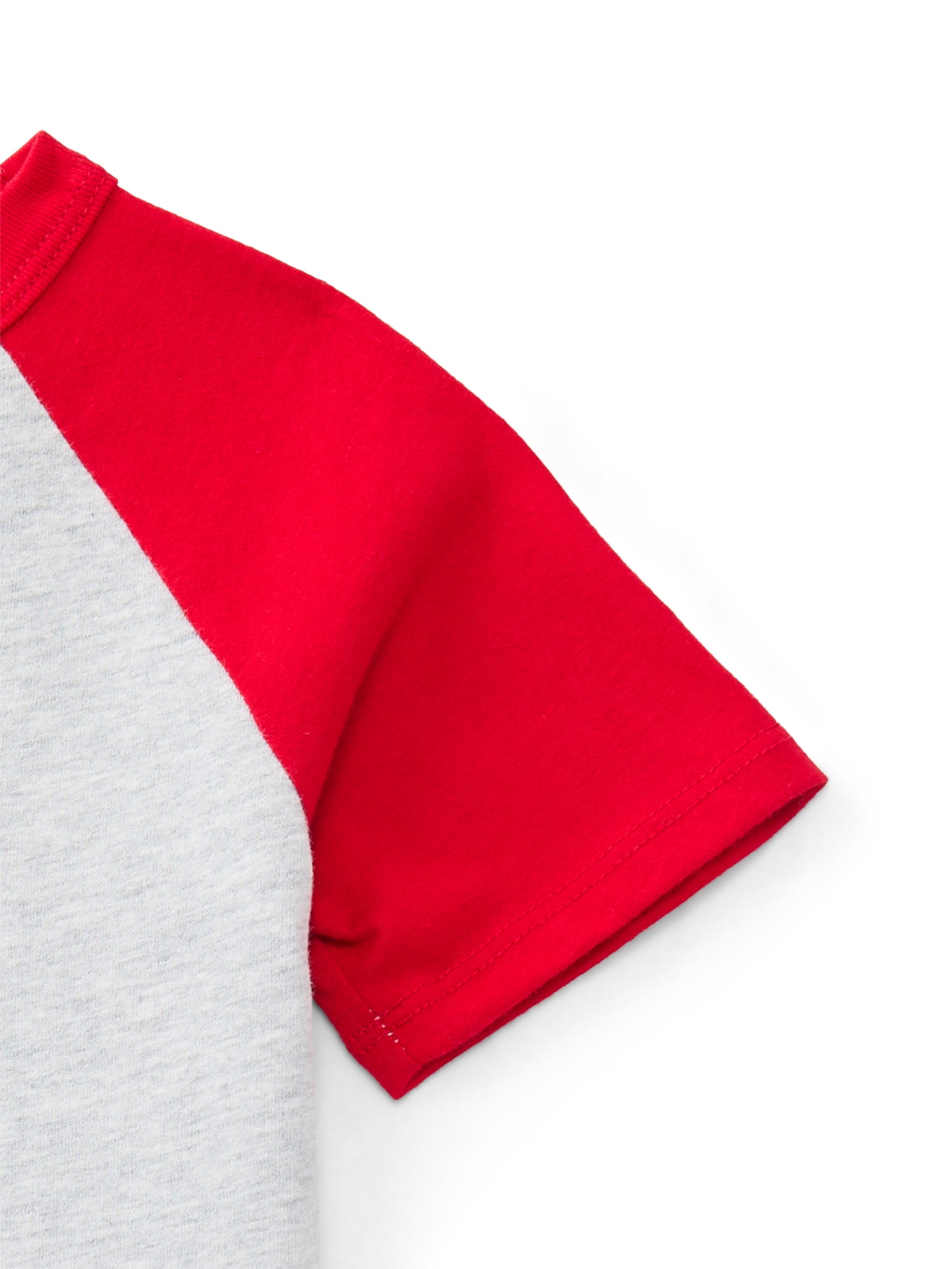 Wonder Nation Toddler Boys Short Sleeve Raglan T-Shirt, Sizes 18M-5T