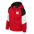 thumbnail image 2 of Toddler Colosseum Scarlet Nebraska Huskers Spirit Hollow Full-Zip Hoodie, 2 of 3