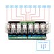 thumbnail image 3 of Módulo de de 8 canales 10A 8 NO 8 NC licencia de controlador de 24 V, con rendimiento anti-sobretensión kusrkot Módulo de relé de 8 canales, 3 of 8