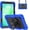 Blue, variant on Case for Samsung Galaxy Tab A11 8.7 Inch 2025 and Galaxy Tab A9 8.7Inch 2023, Heavy Duty Shockproof Protective Case with 360° Rotating Stand, Hand Strap/Shoulder Strap