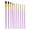 Purple, variant on Toolix Writing Pen Round Tip Brushes Nylon Brushes Artist Wood Brushes For Oil Watercolor Face Nail Arts Miniature And Rock Painting