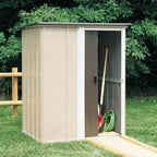 Rubbermaid 52 cu. Ft Vertical Shed, Beige - Walmart.com