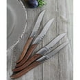 thumbnail image 2 of French Home  Set of 4 Laguiole Connoisseur Rosewood Steak Knives, 2 of 5