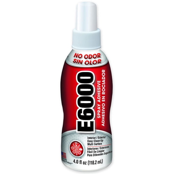 6 Pc, E6000 High Strength Spray Adhesive 4 Oz