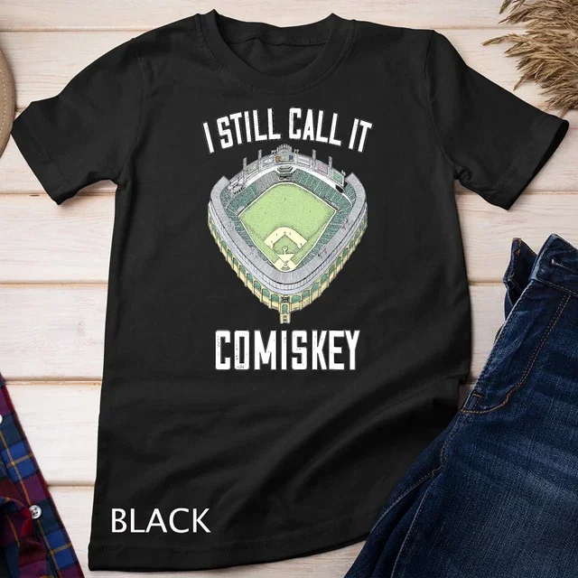 ALVORD Je l'Appelle Encore Comiskey Chicago Baseball T-Shirt Vintage Unisexe P-5TG
