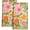 Flower Plant, variant on Cute Kitchen Towels Set of 2 - Dish Towels 18 x 26 Inch Microfiber Tea Towel for Home Decorative Strawberry Spring Summer Soft Reusable & Absorbent Aesthetic Vintage Design