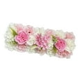 thumbnail image 2 of Panel de flores artificiales Macarena centros de mesa boda blanco rosa, 2 of 8