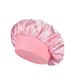 thumbnail image 5 of Juego de 4 gorros de dormir ajustables de satén para mujeres y hombres – Gorro de seda de ala ancha para cabello rizado, 5 of 5