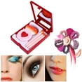 thumbnail image 5 of Easy-taken Travel Makeup Brush Set, 5pcs Mini Complete Function Cosmetic Brushes Kit with Mirror, 5 of 5