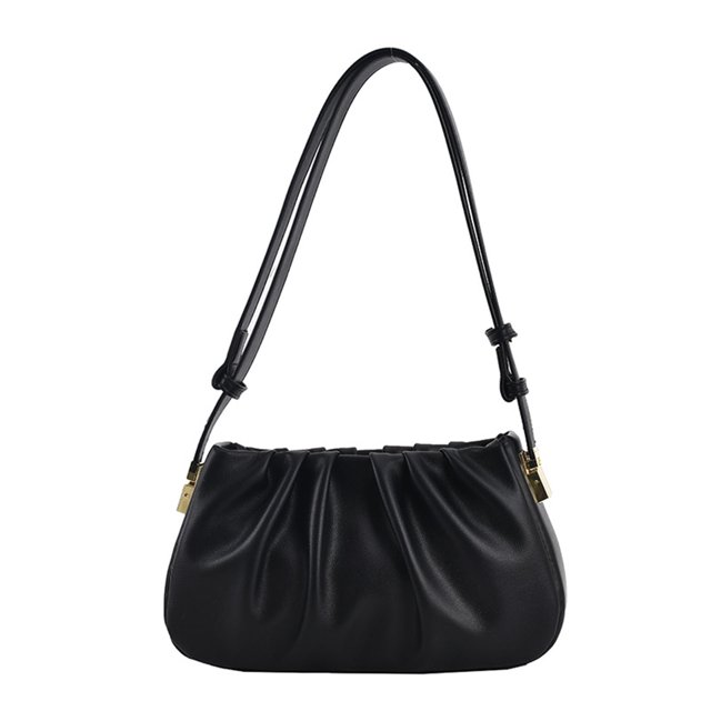 Bolso de mensajero fruncido con correa ajustable, bolso de mensajero impermeable de gran capacidad para la vida diaria de verano al aire libre