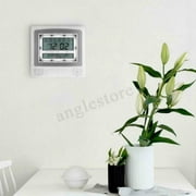Amerteer Muslim Digital Alarm, LCD Automatic Digital Islamic Azan Muslim Prayer Alarm Wall & Table Home Clock Islamic Clock with Temperature Display, Hijri and Gregorian Calendars