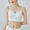 White, variant on Women's Push Up Wireless Bra, Women's Tank Style Pullover Bra, Women Comfortable Push Up Bra Breathable Strappy U Back Seamless Bra White, 34/75ABC