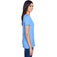thumbnail image 2 of Champion T-Shirt à Manches Courtes pour Femmes, P, Bleu Clair, 2 of 3