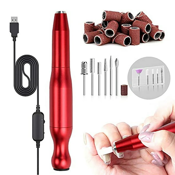 Uñas postizas, uñas postizas, regalos para mujeres, nueva máquina para uñas, exfoliación y exfoliación de uñas de gel, pulidor de uñas