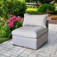 thumbnail image 4 of Ensemble modulaire de fauteuils Flexiform sans accoudoirs , gris, 4 of 5