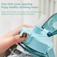 thumbnail image 4 of 2 Liter Water Bottle With Straw Female Girls Large Portable Travel Bottles Sport, 4 of 5