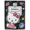 thumbnail image 1 of Manta para cuaderno NORTHWEST Hello Kitty, color negro, 100% poliéster, 40 x 60 cm, 1 of 2