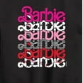 thumbnail image 3 of Barbie - Stacked Barbie Vday - Toddler And Youth Crewneck Fleece Sweatshirt, 3 of 5