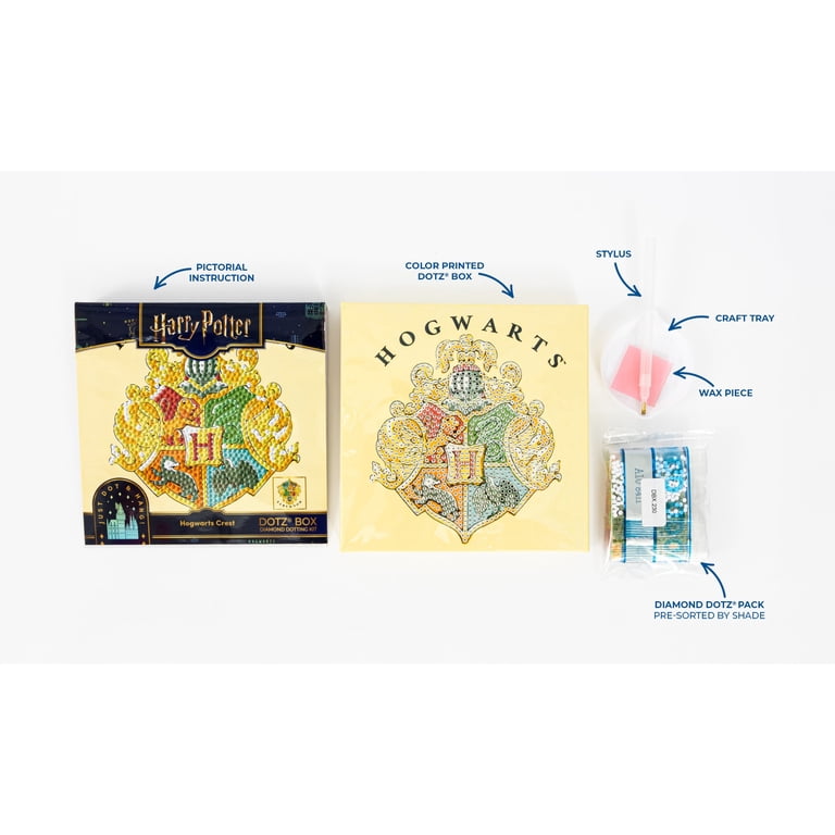 DIAMOND DOTZ® Harry Potter Hogwarts Crest Special Edition DOTZ